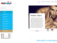 Tablet Screenshot of mojparfem.net